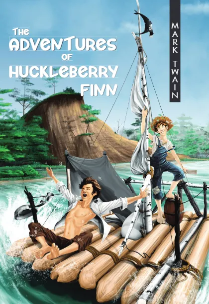 Couverture de The Adventures of Huckleberry Finn